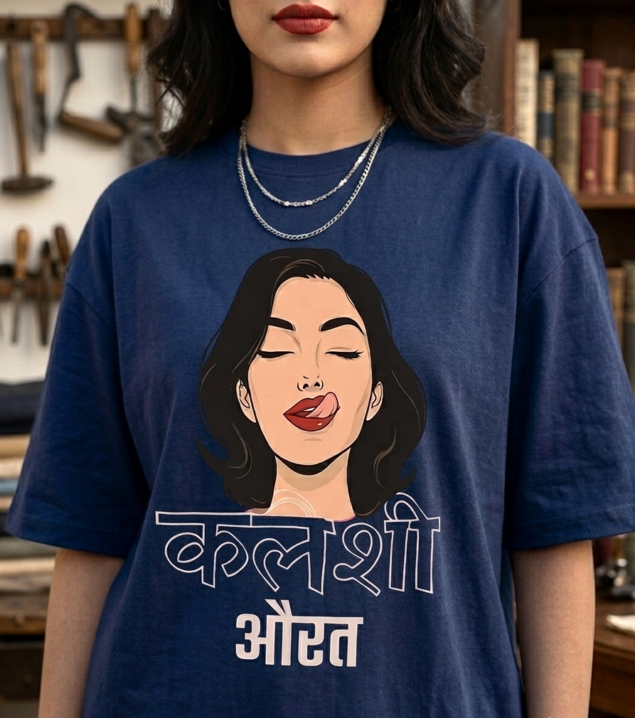 कलेशी औरत - Oversized T-shirt
