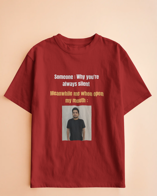 Samay Raina Meme Oversized Classic T-Shirt