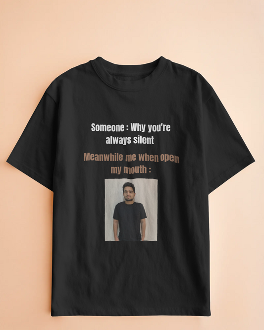 Samay Raina Meme Oversized Classic T-Shirt