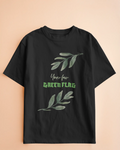 Green Flag Oversized Classic T-Shirt